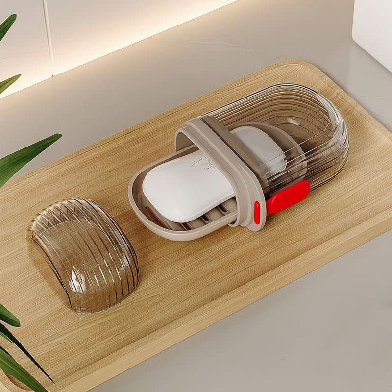 SOAPSAFE – Estojo para Sabonete de Viagem para Higiene Fácil em Movimento