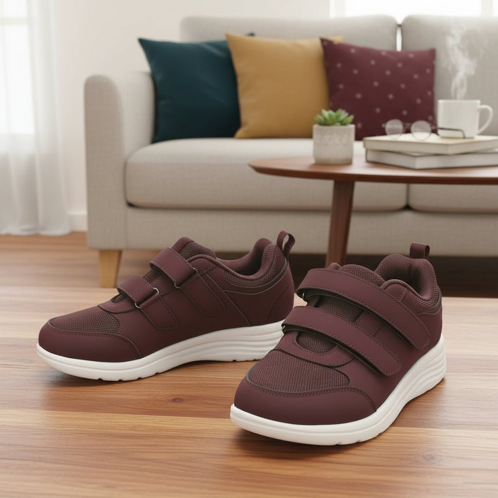 DIABEFLEX – Women’s Lightweight Diabetic Walking Shoes with Adjustable Fit for Swelling 0