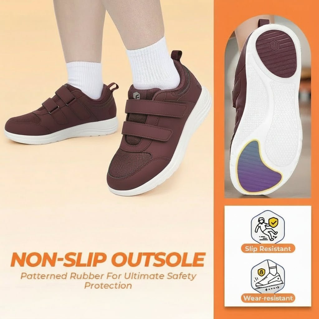 DIABEFLEX – Women’s Lightweight Diabetic Walking Shoes with Adjustable Fit for Swelling 3