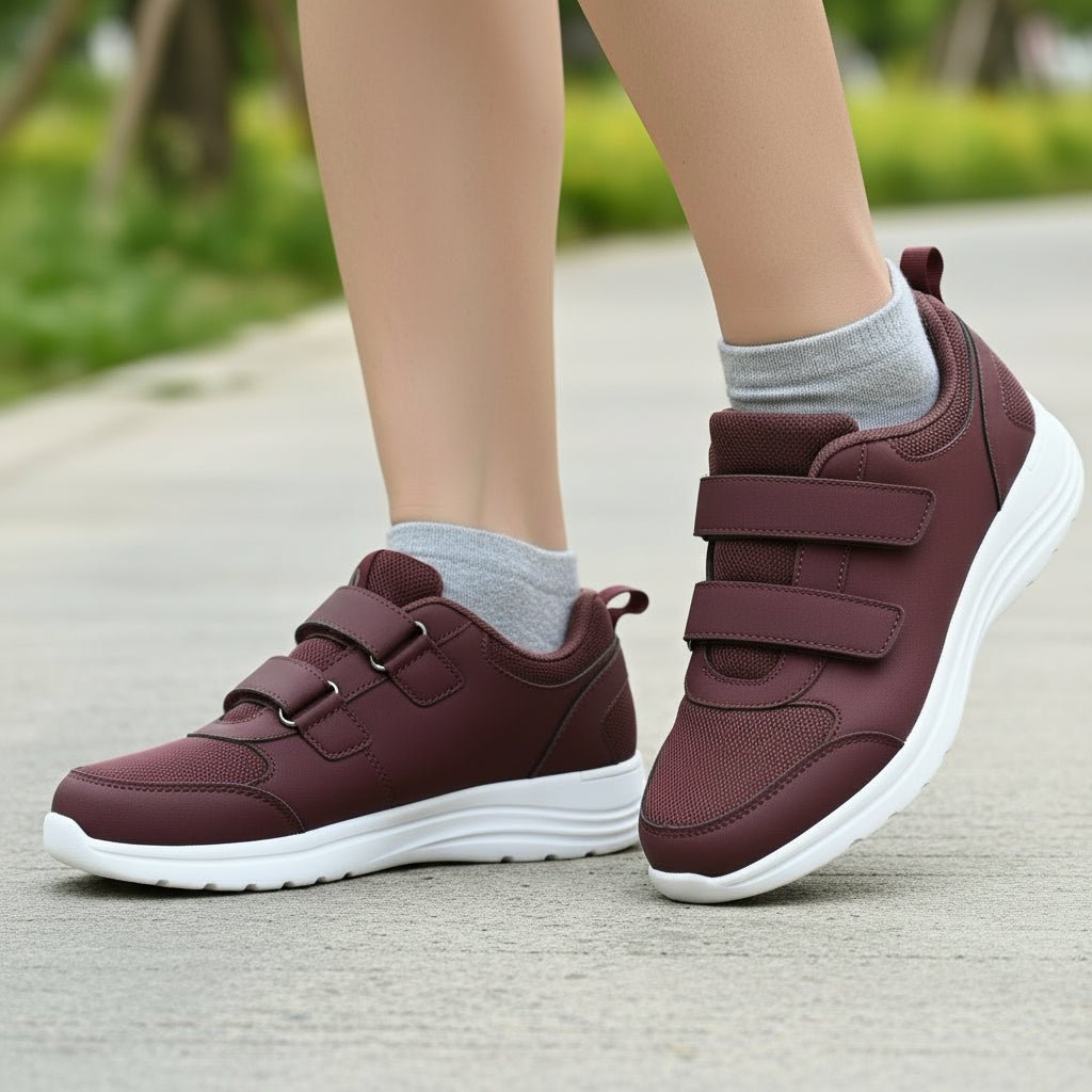 DIABEFLEX – Women’s Lightweight Diabetic Walking Shoes with Adjustable Fit for Swelling 1