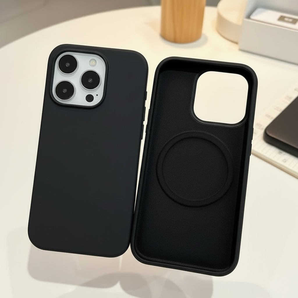SOFTLOCK – Liquid Silicone Magnetic MagSafe Case for iPhone 17