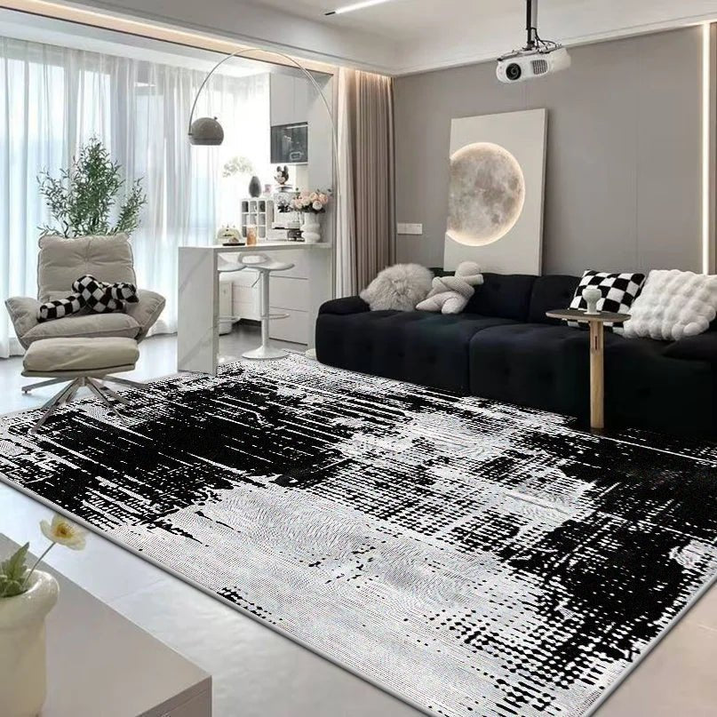 ARTFLAIR – Modern Abstract Flannel Carpet for Stylish Home Comfort 6