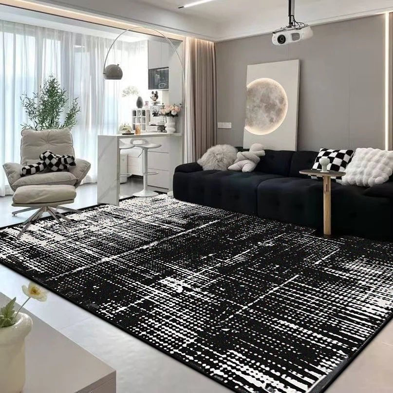 ARTFLAIR – Modern Abstract Flannel Carpet for Stylish Home Comfort 10