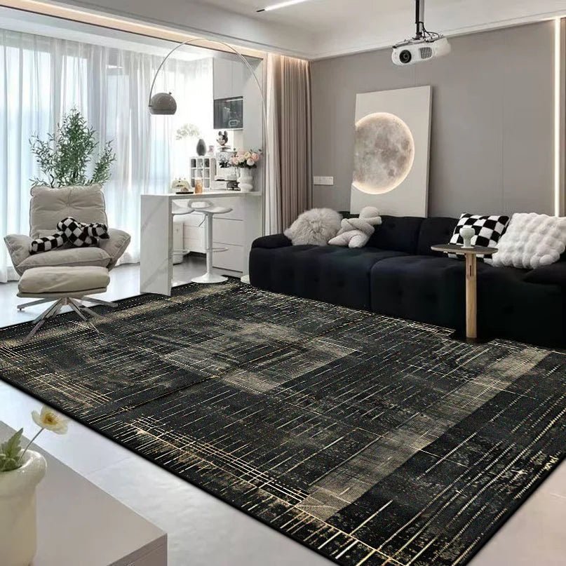 ARTFLAIR – Modern Abstract Flannel Carpet for Stylish Home Comfort 9