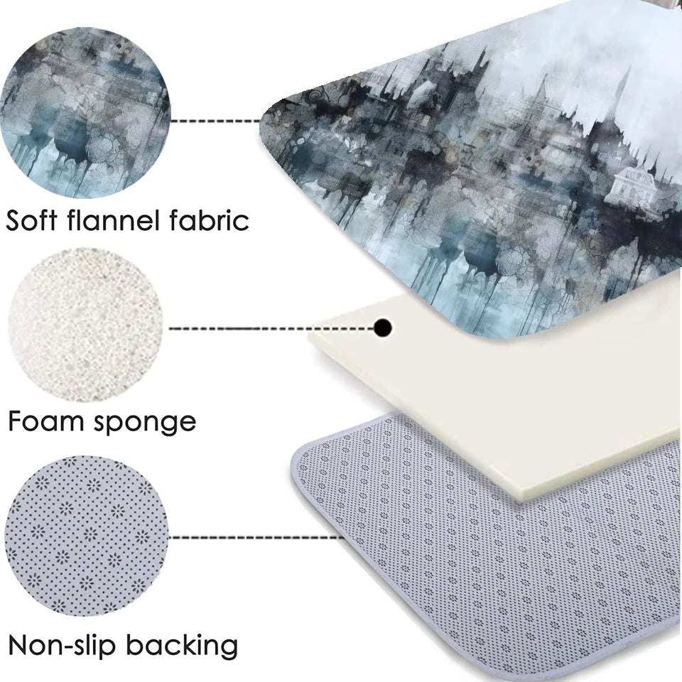 ARTFLAIR – Modern Abstract Flannel Carpet for Stylish Home Comfort 5