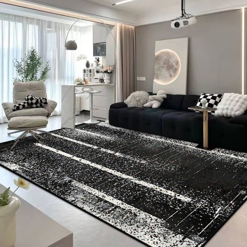 ARTFLAIR – Modern Abstract Flannel Carpet for Stylish Home Comfort 7