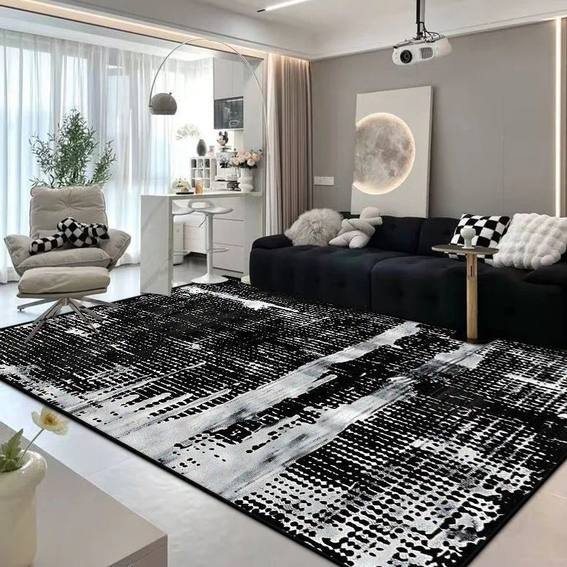 ARTFLAIR – Modern Abstract Flannel Carpet for Stylish Home Comfort 11