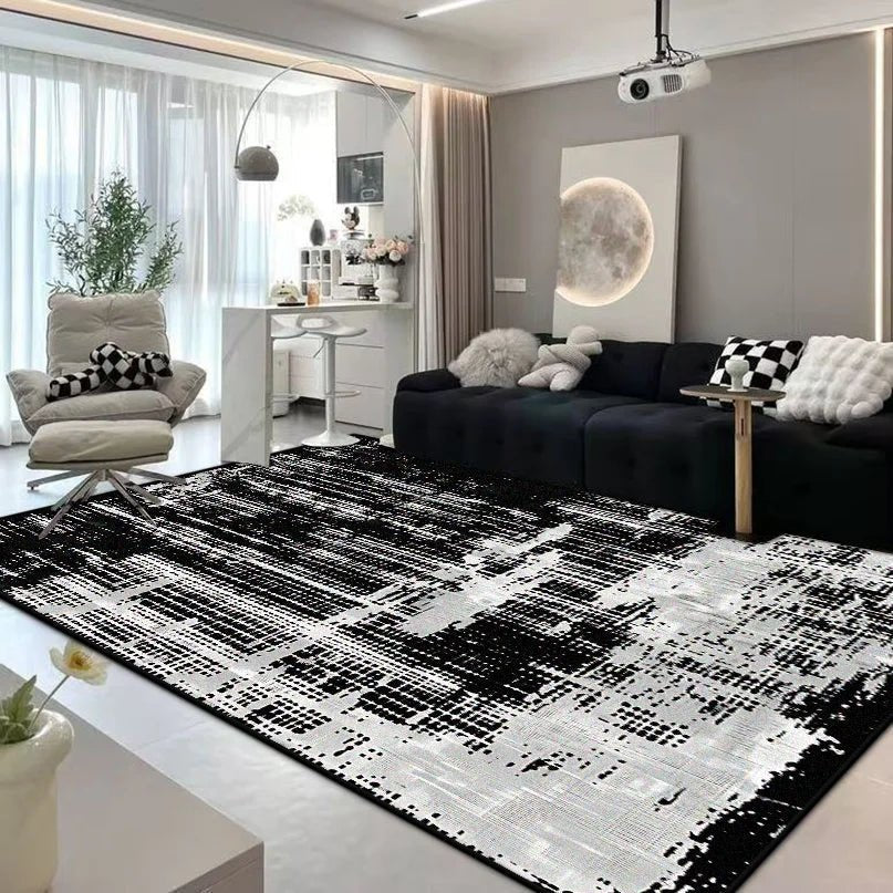 ARTFLAIR – Modern Abstract Flannel Carpet for Stylish Home Comfort 2