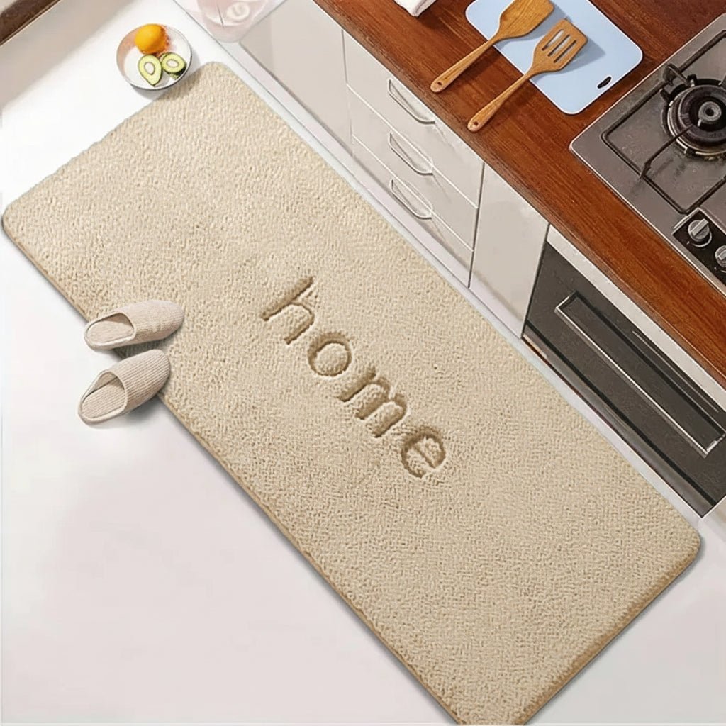 SOFTFOOT – Non-Slip Absorbent Flannel Mat for Everyday Home Use 1