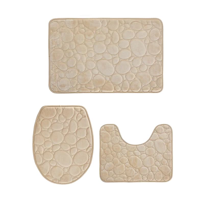 Softura – Juego de 3 piezas de alfombrillas antideslizantes para baño con comodidad y estilo