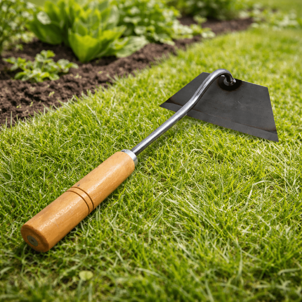 SOILAX – Dual-Purpose Carbon Steel Weeding Hoe Tool