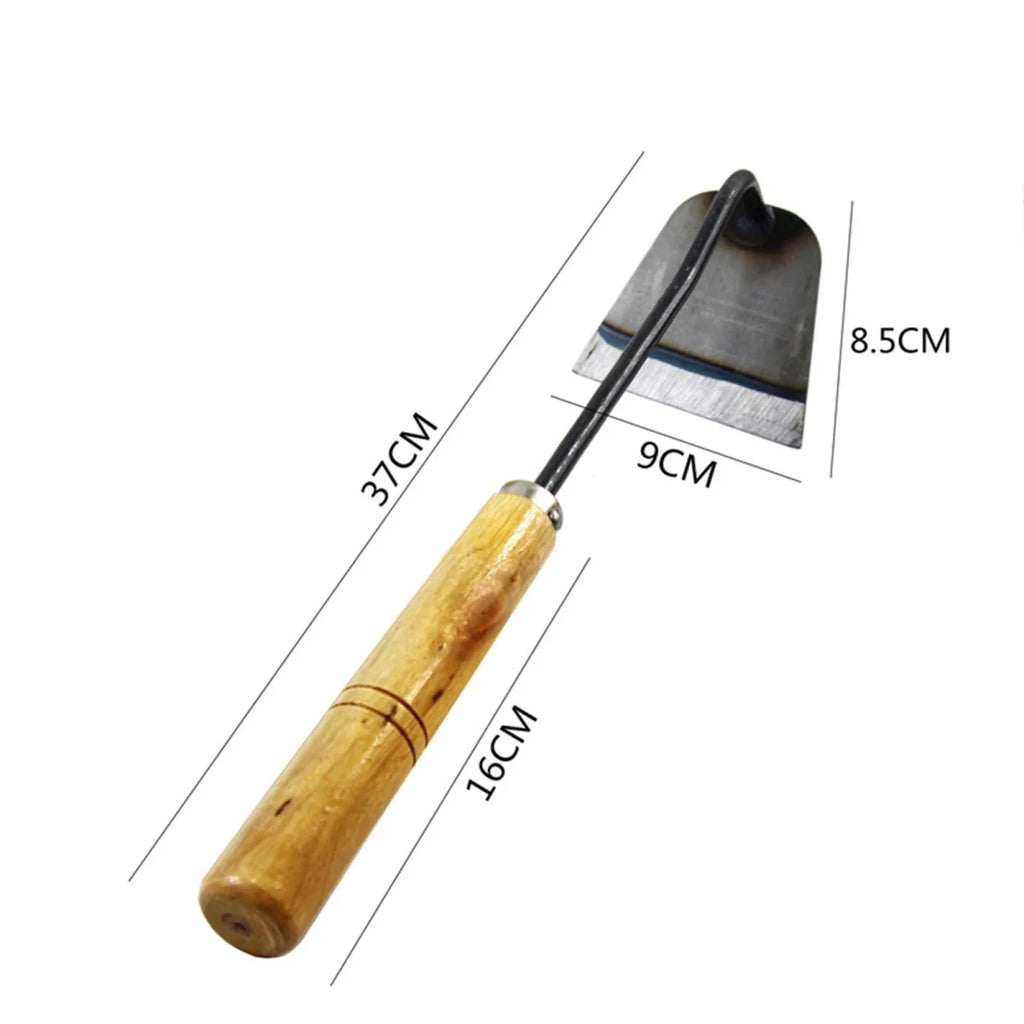GardenPro - Dual-Purpose Carbon Steel Weeding Hoe & Gardening Tool 6