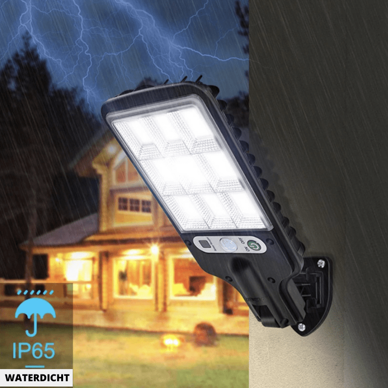 Solar Powered LED Garden Lamp with Motion Sensor – Waterproof IP65, 6000K Bright Solar Garden Lights-4