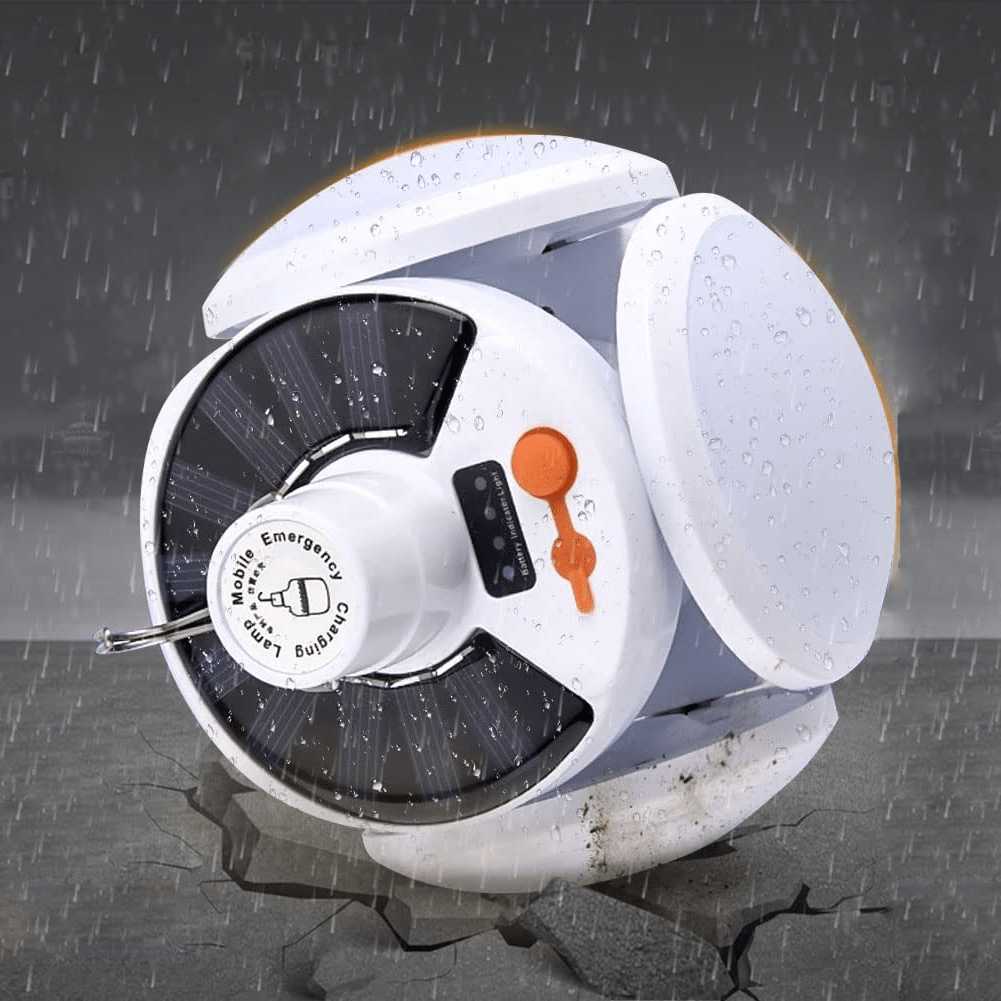 Portable Solar Lamp – Wireless, Waterproof Outdoor Light for Camping, Hiking, and Night Activities – 1200mAh Battery-5