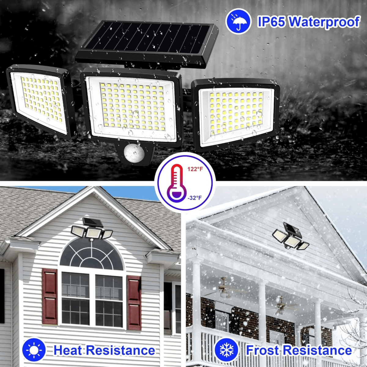 SOLARGUARD – Luz de Seguridad Solar con Sensor de Movimiento y Control Remoto