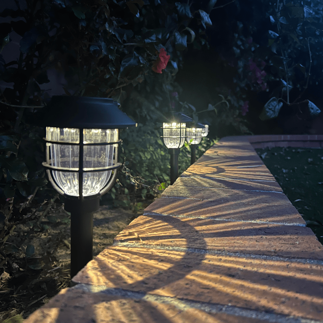 SOLARSPIKE – 2 Stuks Zonne-energie Padverlichting voor Buiten Tuinverlichting