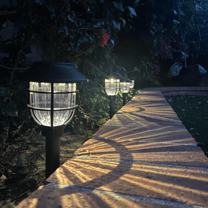 SOLARSPIKE – 2 Stuks Zonne-energie Padverlichting voor Buiten Tuinverlichting