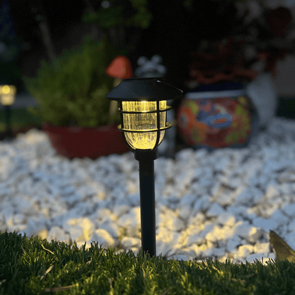 SOLARSPIKE – 2 Stuks Zonne-energie Padverlichting voor Buiten Tuinverlichting