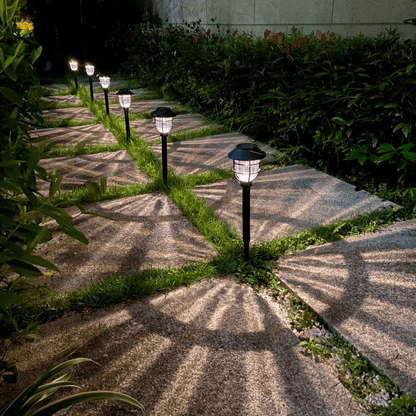 SOLARSPIKE – 2 Stuks Zonne-energie Padverlichting voor Buiten Tuinverlichting