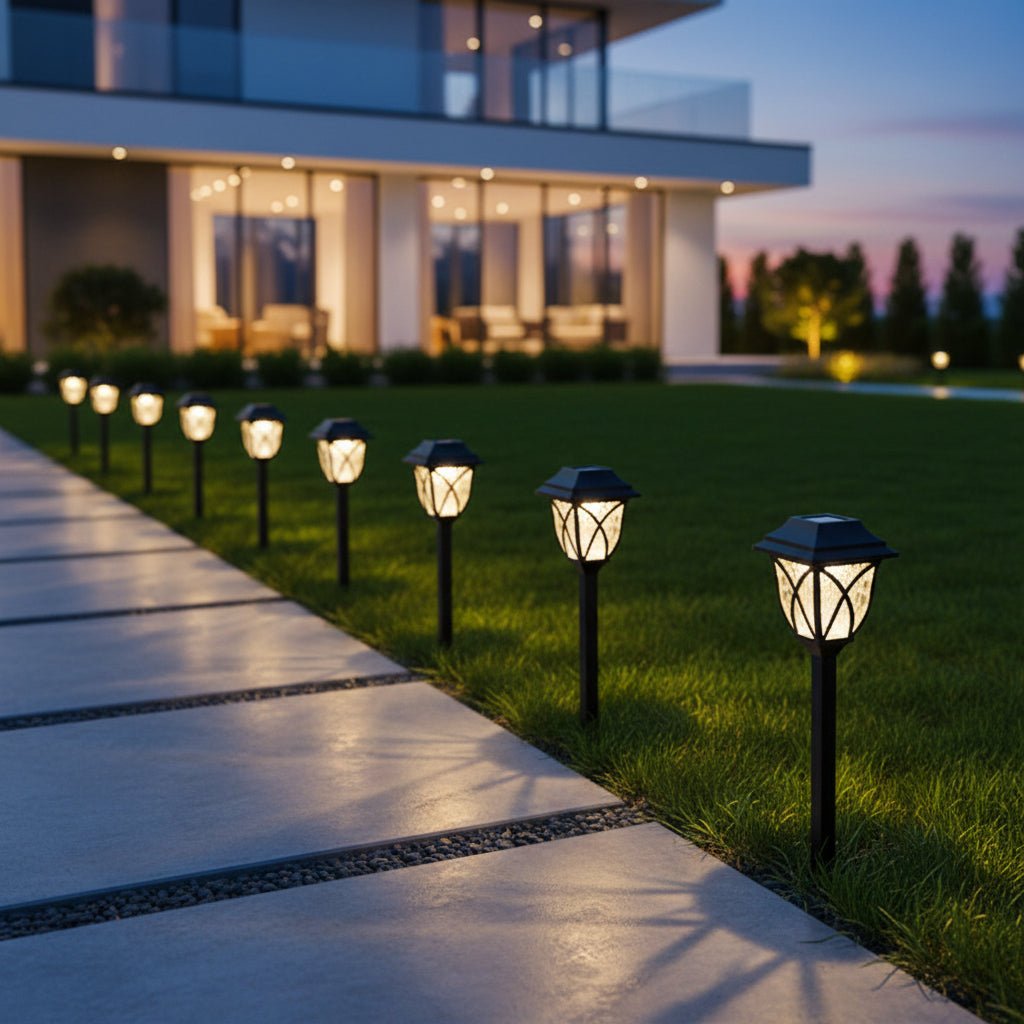 SOLSTAK – Solar LED Path Lights for Automatic Outdoor Illumination