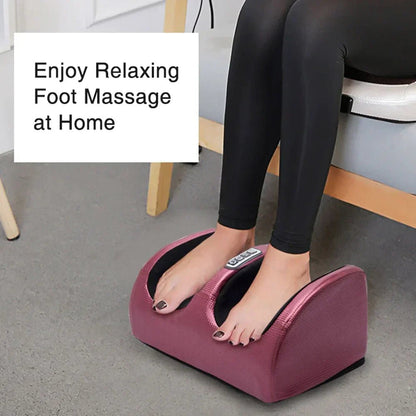  Shiatsu foot massage device with heat function - 12 massage balls, adjustable intensity, comfortable and relaxing-5