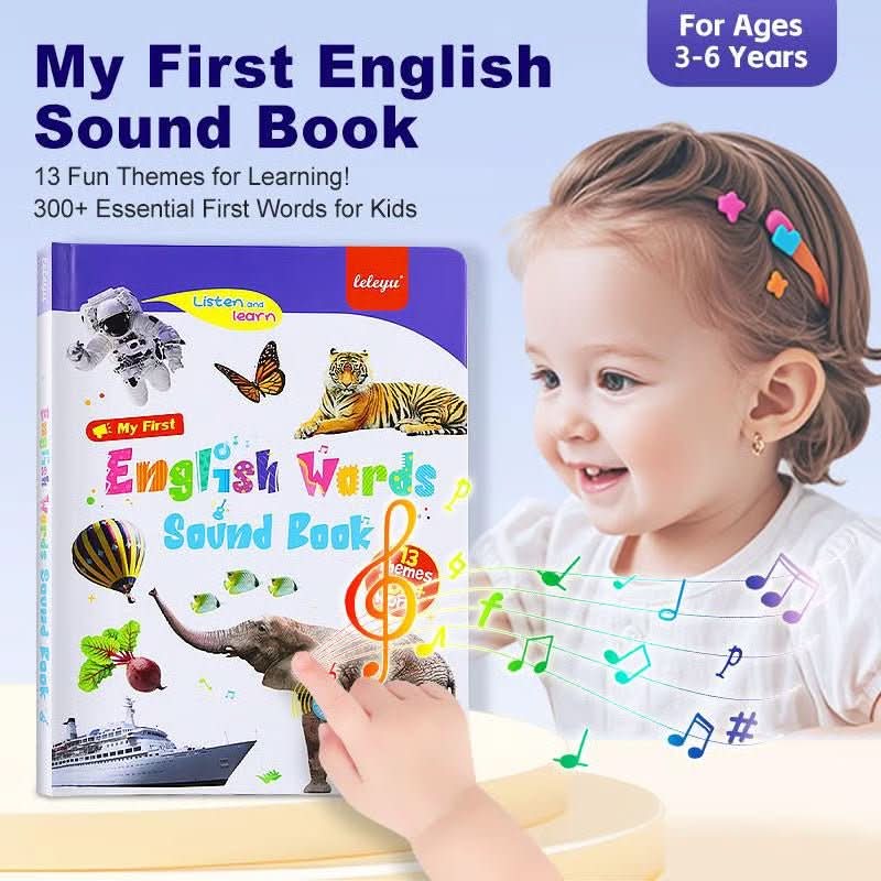 My First English Sound Toy - Interactive Learning Toy for Toddlers (Pack of 2) 0