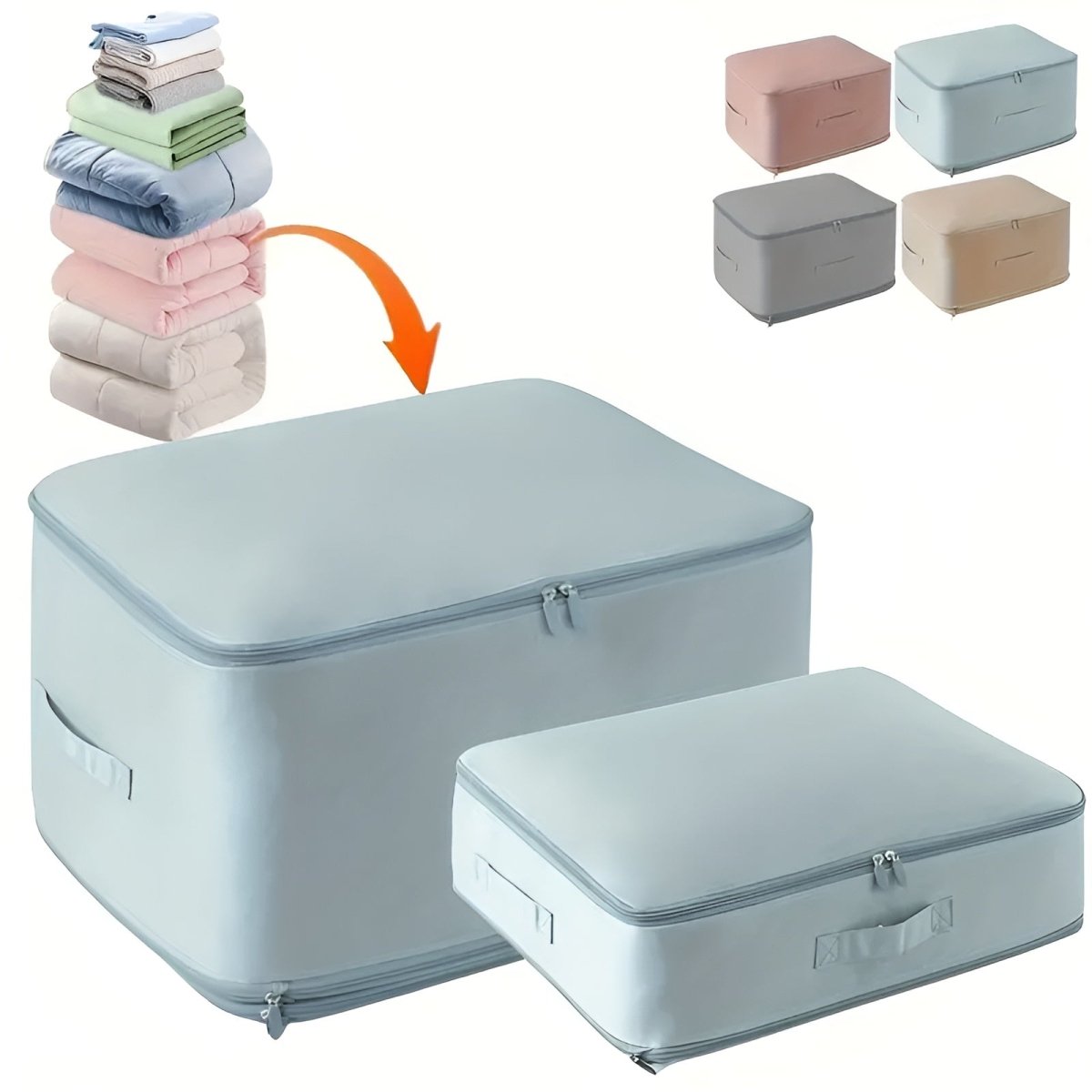 Sac SpaceSaver – Sac de rangement compressible pour vêtements et literie