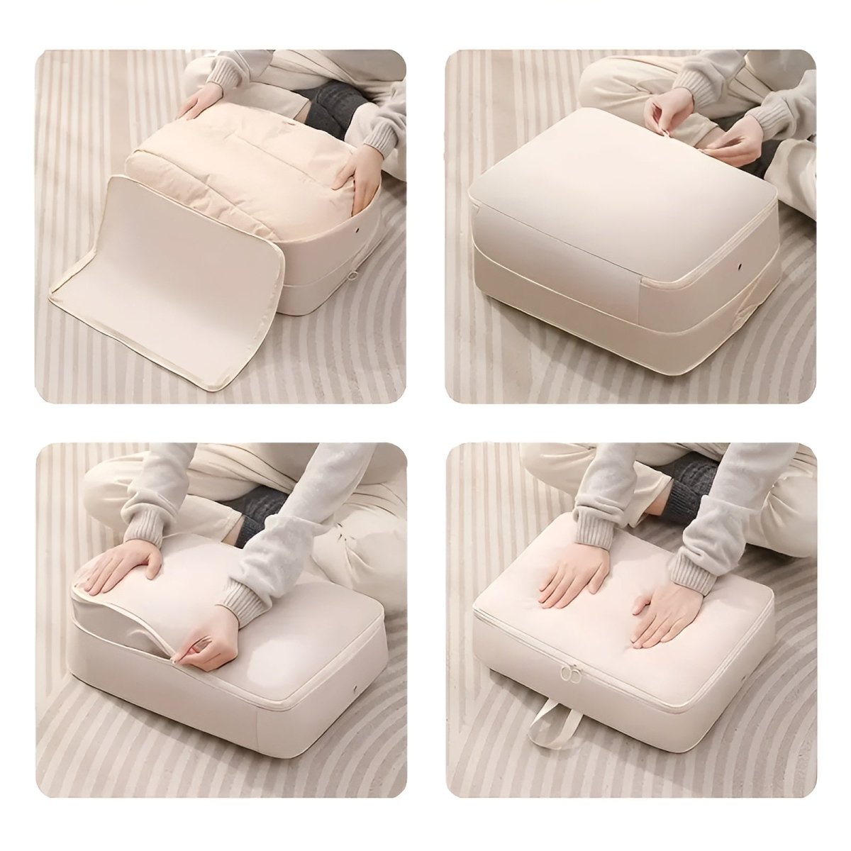 Sac SpaceSaver – Sac de rangement compressible pour vêtements et literie