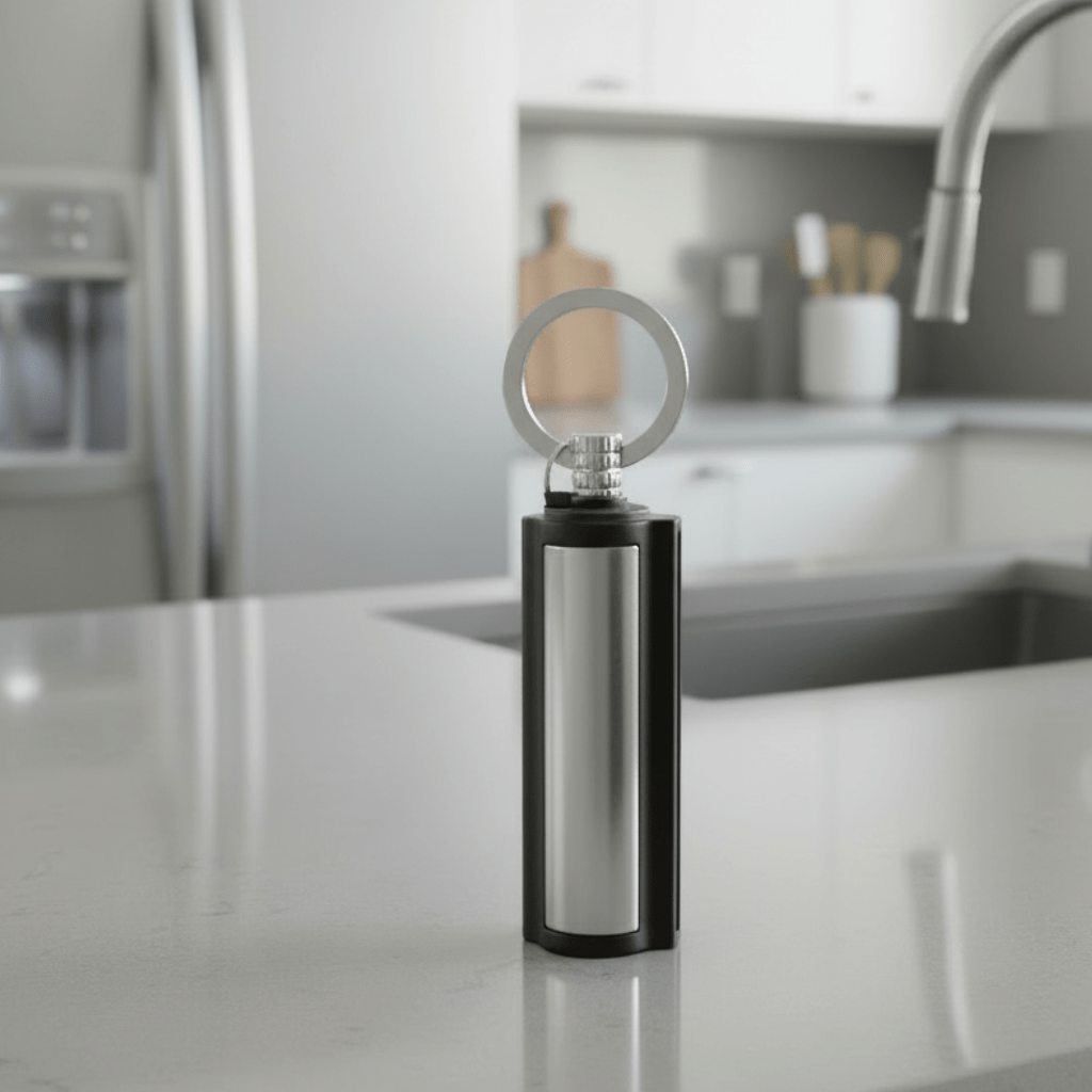 FIREKEY – Waterproof Metal Fire Starter Keychain for Outdoor Adventures 0