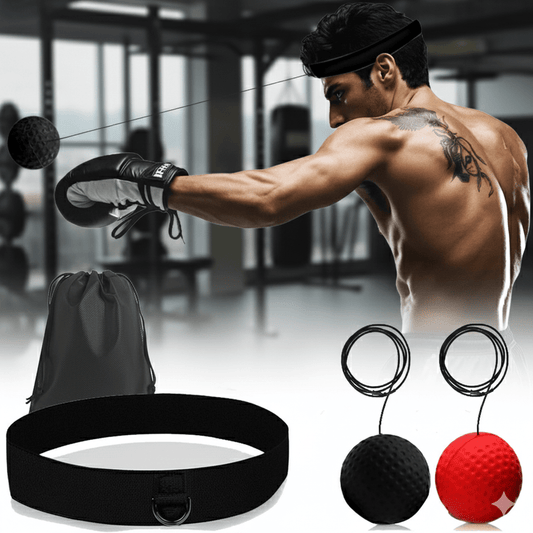 SpeedStrike – Pelota de reflejos para boxeo para entrenamiento de velocidad, concentración y reflejos