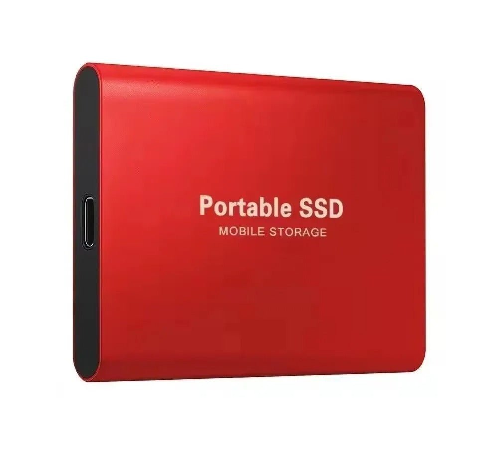 Speedvault SSD – Disco Externo Ultra-Rápido de 128GB com USB-C e Design à Prova de Choques
