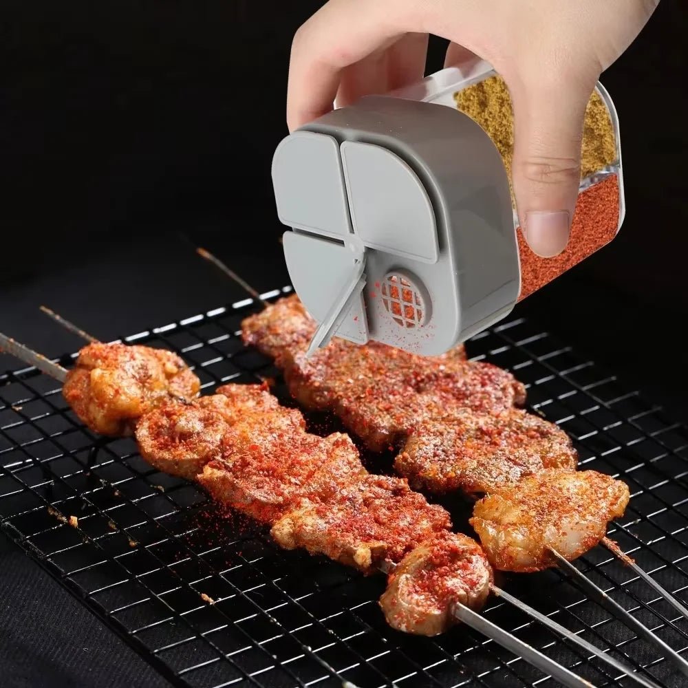 PATHSPICE – 4-in-1 Travel Spice Dispenser Compact Durable for Camping Meals 4