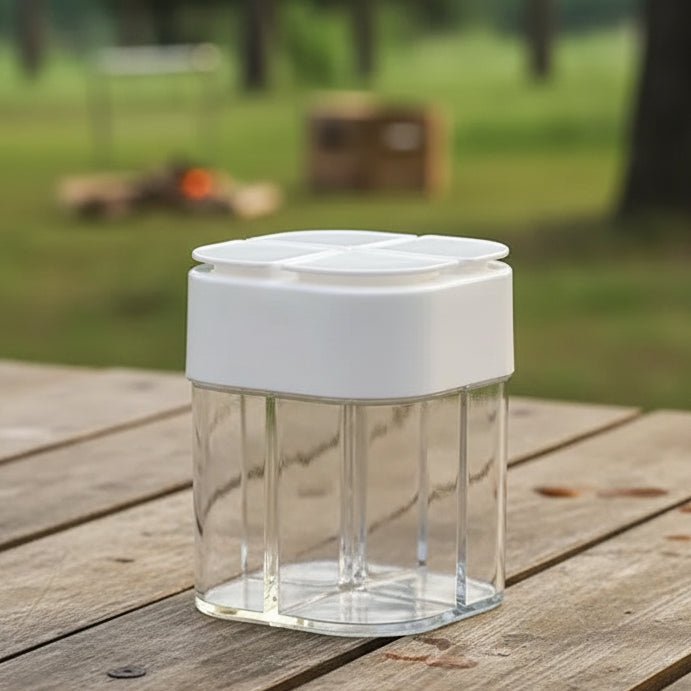 PATHSPICE – 4-in-1 Travel Spice Dispenser Compact Durable for Camping Meals 0