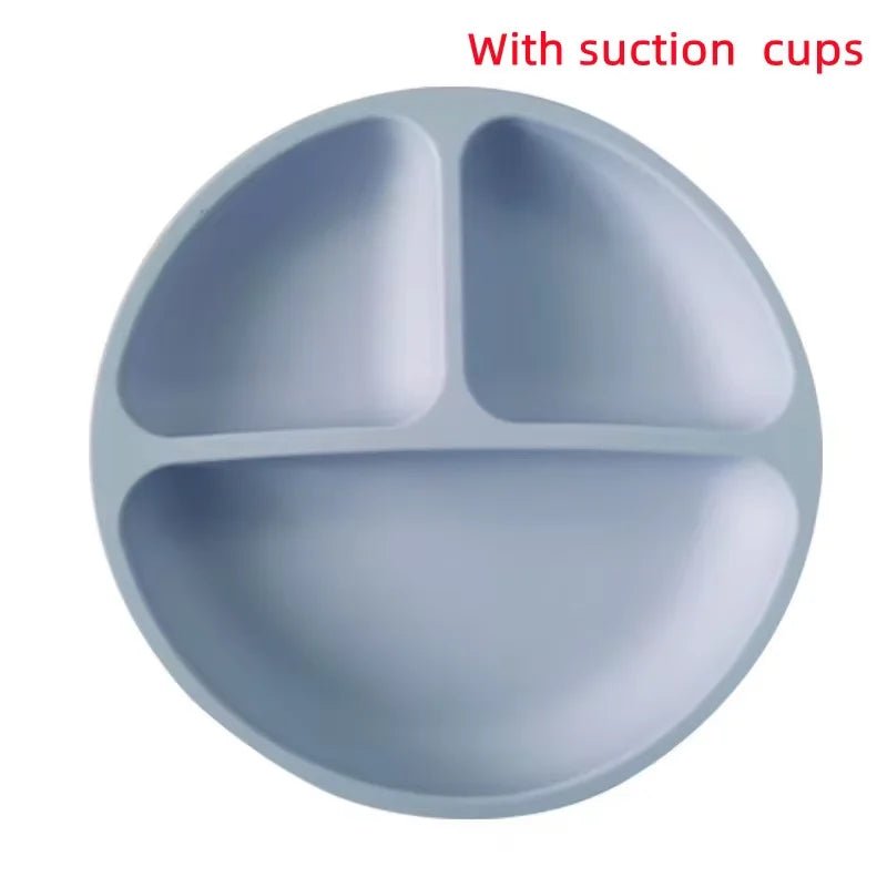 PIATTO SPILLSTOP – Piatto a Ventosa in Silicone per Bambini con Base Robusta (Senza BPA)