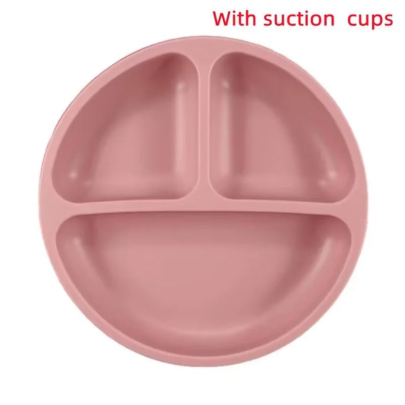 PIATTO SPILLSTOP – Piatto a Ventosa in Silicone per Bambini con Base Robusta (Senza BPA)