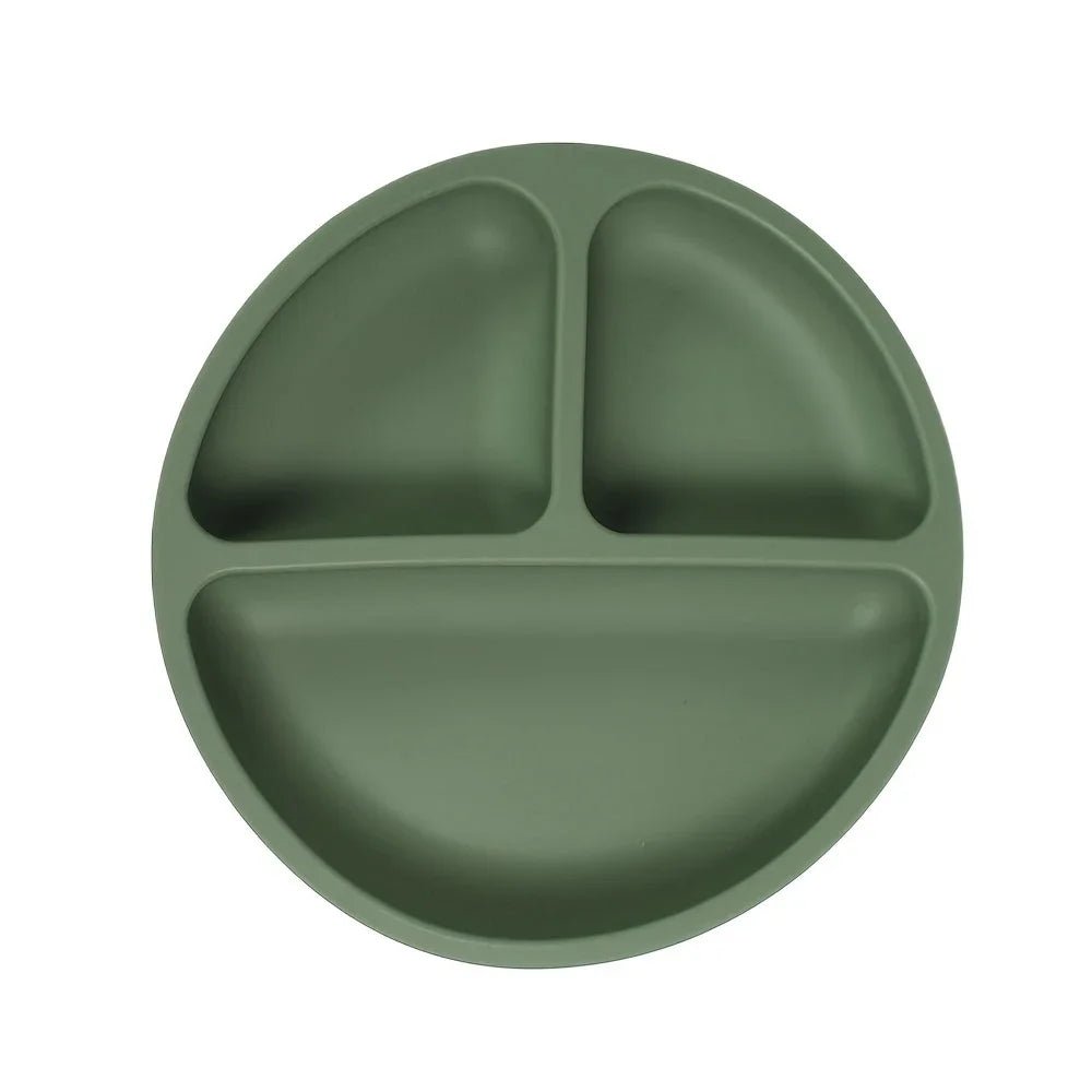 PIATTO SPILLSTOP – Piatto a Ventosa in Silicone per Bambini con Base Robusta (Senza BPA)