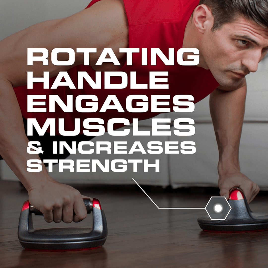  Spinfit Support handles - ergonomic rotary handles for effective strength training-4