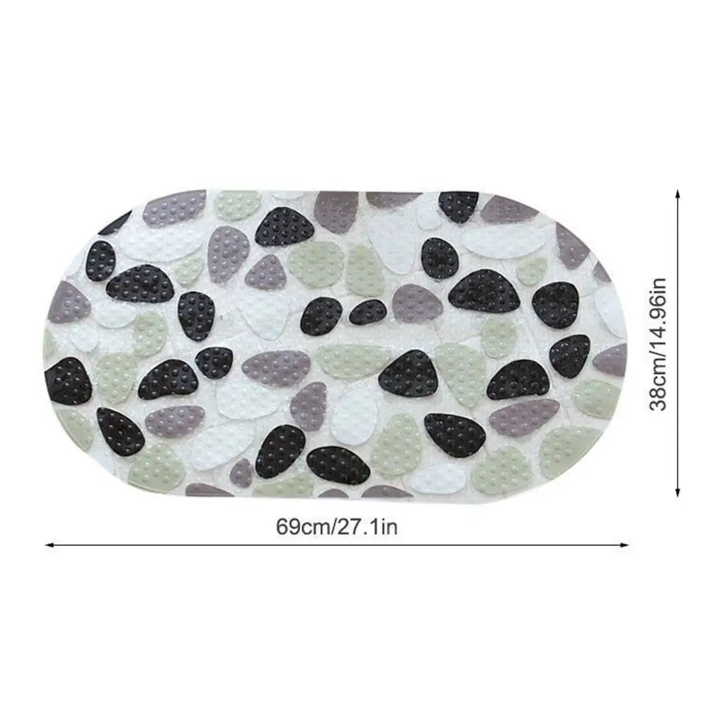 SplashNest – Tapis de baignoire antidérapant avec motifs amusants pour enfants
