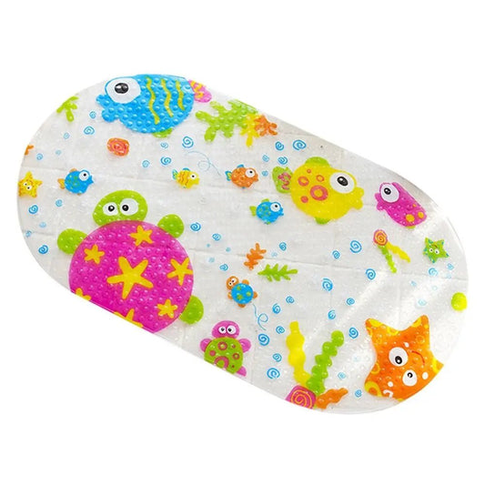 SplashNest – Tappetino Antiscivolo per Vasca da Bagno con Motivi Divertenti per Bambini
