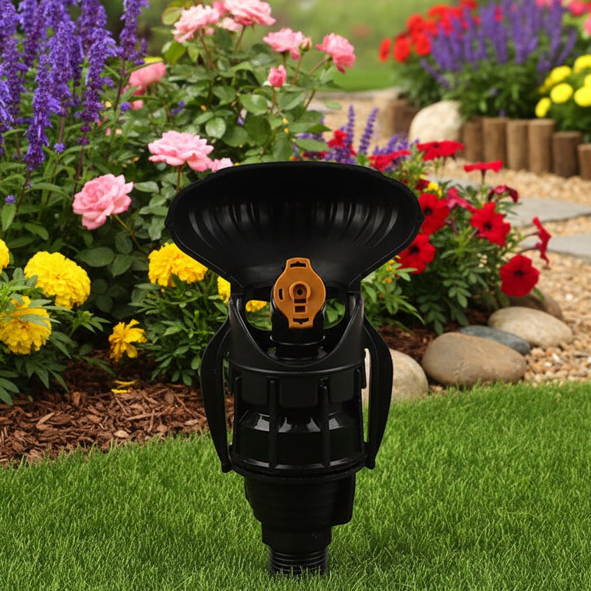 WATERGLIDE – Smooth 180-Degree Rotating Sprinkler for Efficient Garden Coverage 0