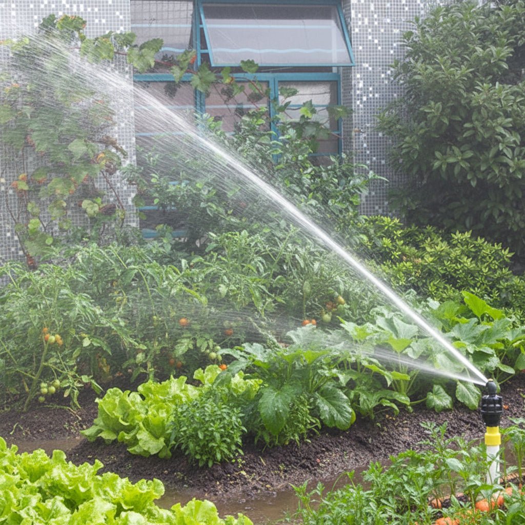 WATERGLIDE – Smooth 180-Degree Rotating Sprinkler for Efficient Garden Coverage 1