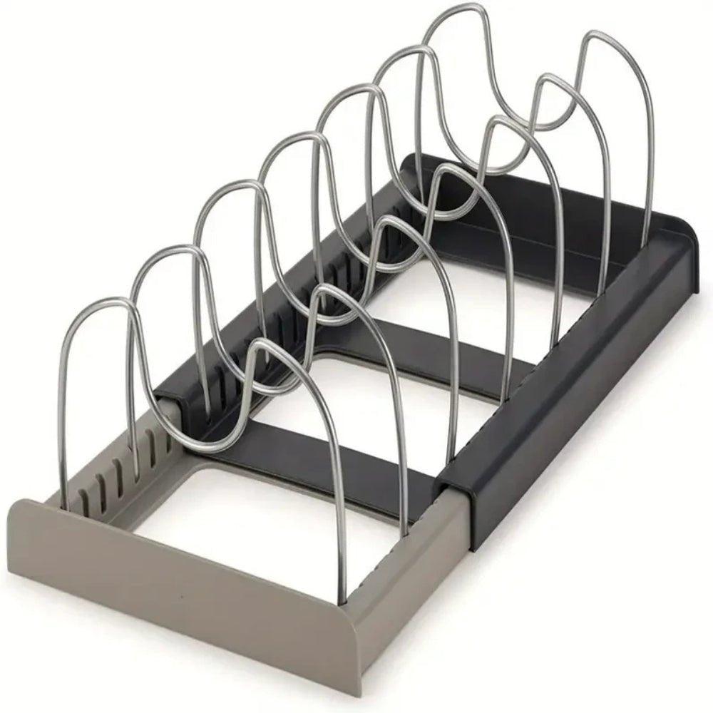 FLEXIRACK – Adjustable Metal Kitchen Organizer with Non-Slip Bottom 3