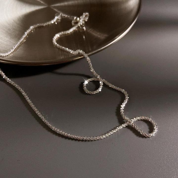 STARLIGHT SET - Duo de colliers minimaliste en argent sterling pour l'élégance au quotidien