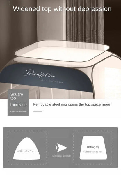 Moustiquaire gris étoilé - Protection contre les insectes sans installation pour des nuits détendues à l'intérieur et à l'extérieur
