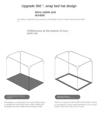 Moustiquaire gris étoilé - Protection contre les insectes sans installation pour des nuits détendues à l'intérieur et à l'extérieur