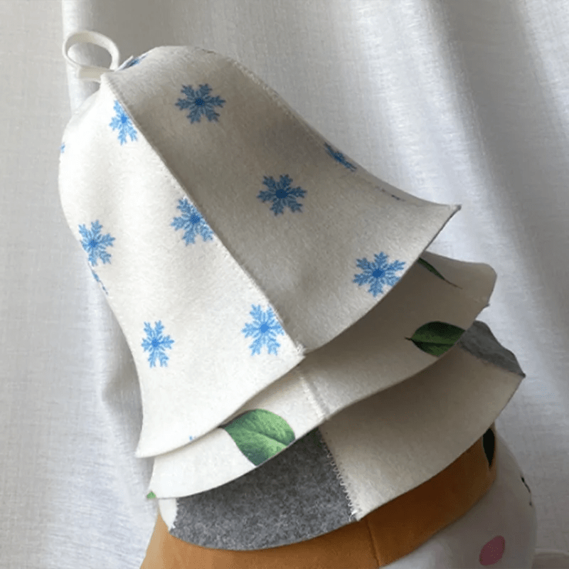 SAUNAFUR – Russian Style Heat Protection Cap for Comfortable Sauna Sessions 5