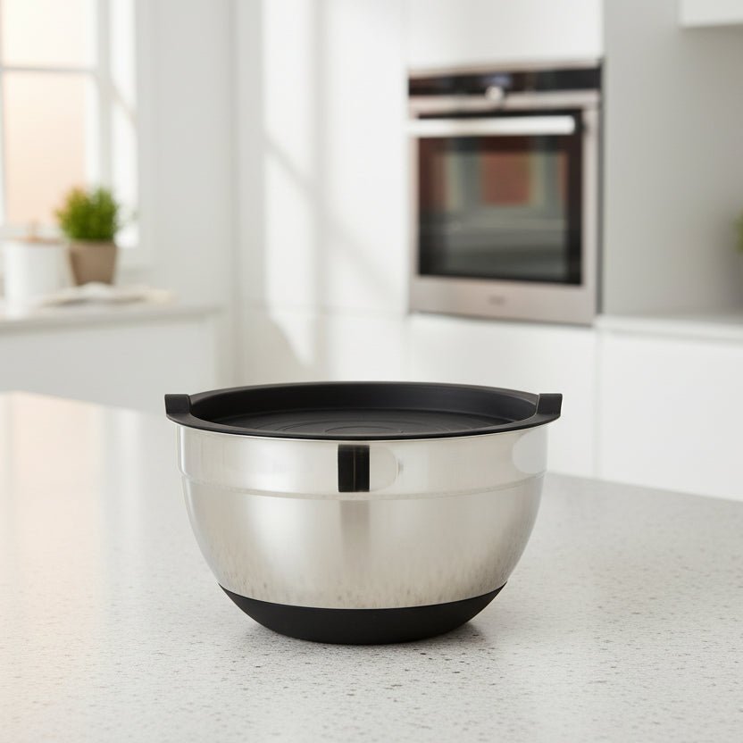 BOWLCORE – Stainless Steel Mixing Bowl with Non-Slip Silicone Bottoms 0