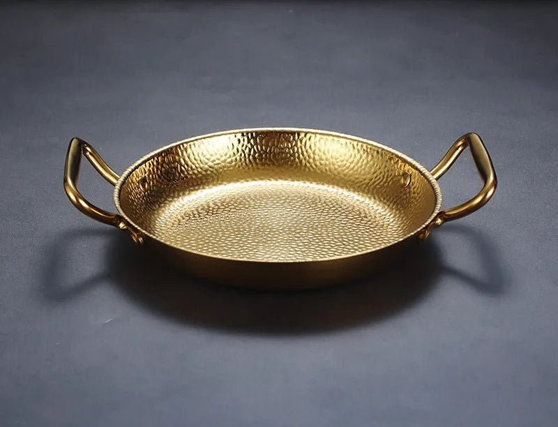 CHEFSTEEL – Pentola in Acciaio Inossidabile Martellato per Salse, Padelle e Cucina Versatile