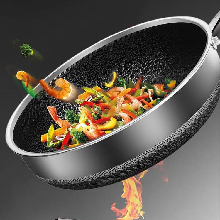  Steelcore stainless steel frying pan - energy -saving & durable for perfect cooking-2