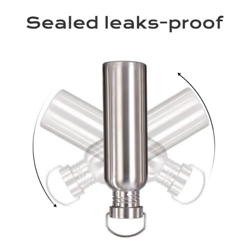 SteelFlow – Ruostumattomasta teräksestä valmistettu juomapullo 1000ml